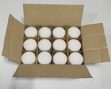 Load image into Gallery viewer, Crate & Barrel Unscented 3X4 White and Ivory Pillar Candles (12-PACK)